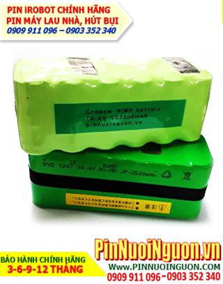 Pin IROBOT 14.4v-2500mAh; Pin sạc Nimh 14.4v 2500mAh _Thay pin iRobot máy hút bụi chính hãng các hãng |Bảo hành 6 tháng 